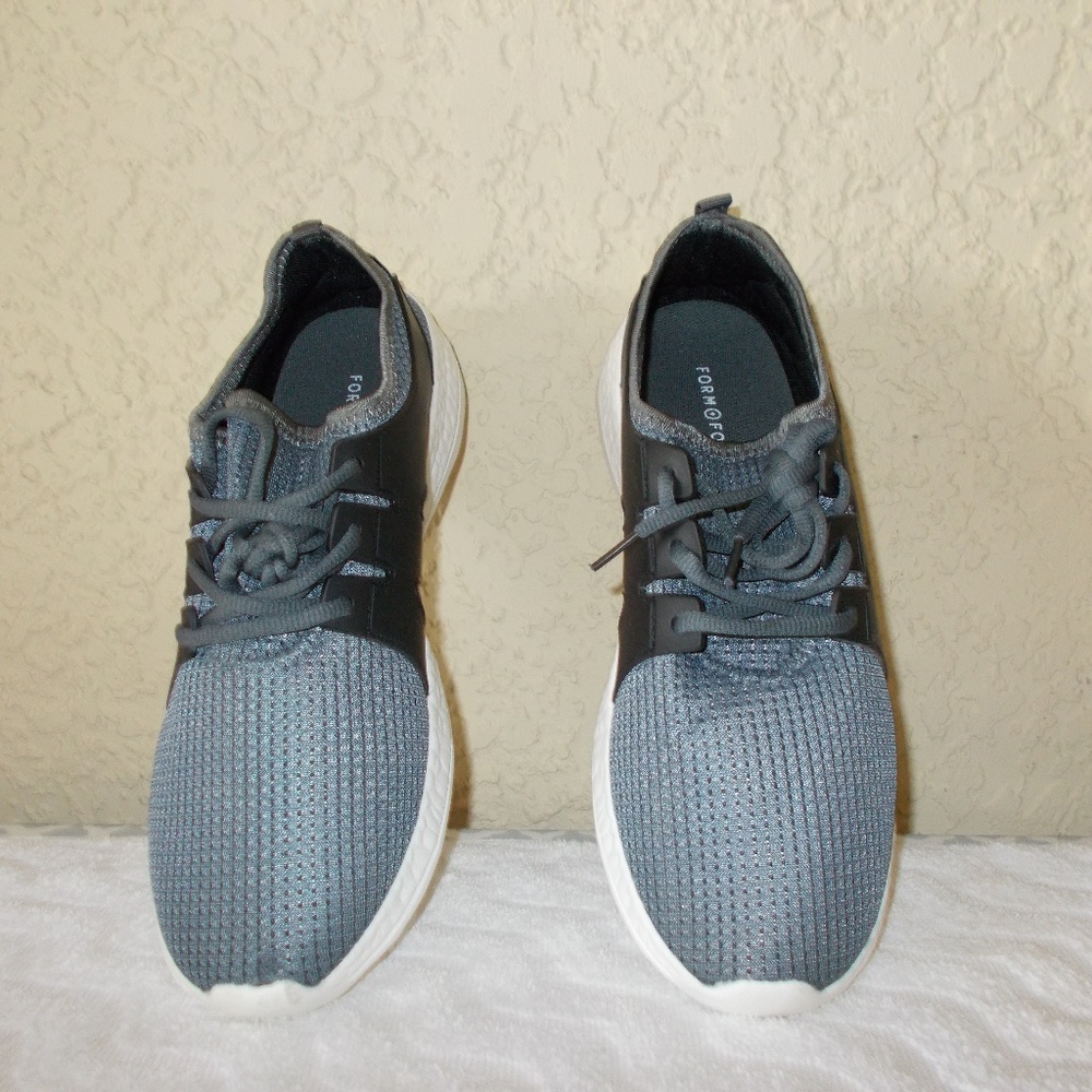 Form And Focus Mark Men's Casual Gray/Black- White